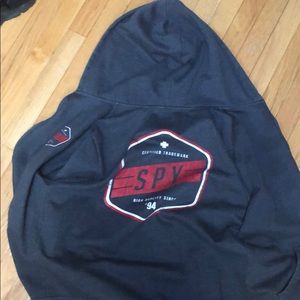 Spy zipper sweatshirt